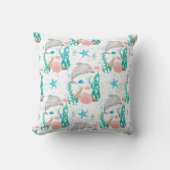 Coussin Dauphin Ocean Life (Recto)