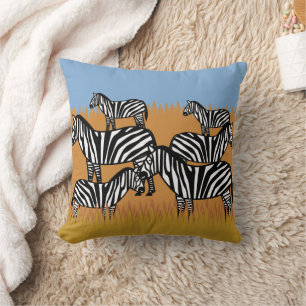 Coussin Dazzle de zèbres