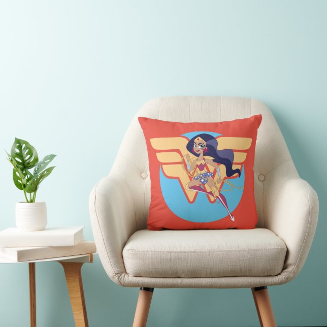 Coussin DC Super Hero Girls Wonder Woman (Chaise)