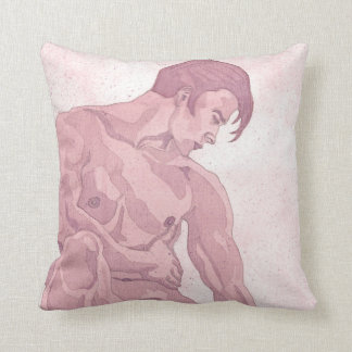 Coussin de acroupissement d'homme mauve-clair