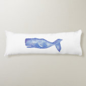 Coussin de baleine d'aquarelle (Devant)