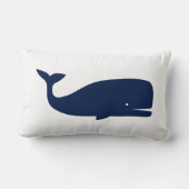 Coussin de baleines, Bleu et Blanc, Nourriture (Verso)