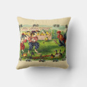 Coussin de baseball Bunny de Pâques (Verso)