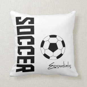 Coussin de bases du football (noir)