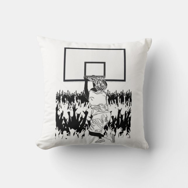 Coussin de basket-ball Slam Dunk (Recto)