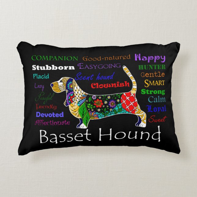 Coussin de Basset Hound (Devant)