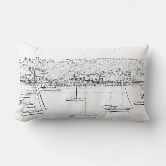 Coussin de bateau à voile (Recto)