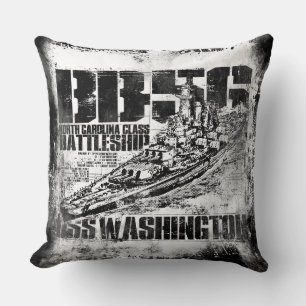 Coussin de Battleship Washington
