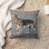 Coussin de beagle - chien contemporain 3 (Couverture)