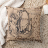 Coussin de beauté de la femme vintage (Couverture)