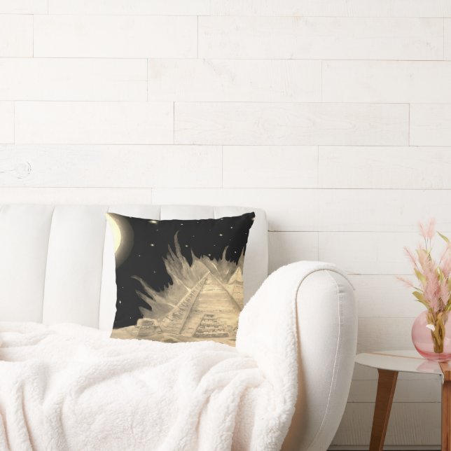 Coussin De Beaux Endroits En Egypte Jeter L'Oreiller (Canapé)