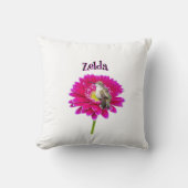 Coussin de bébé colibri personnalisé (Recto)