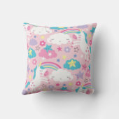 Coussin de bébé Unicorne rose (Verso)