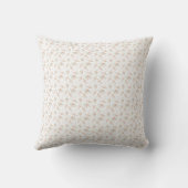 Coussin de belles fleurs d'aquarelle parsèment (Verso)