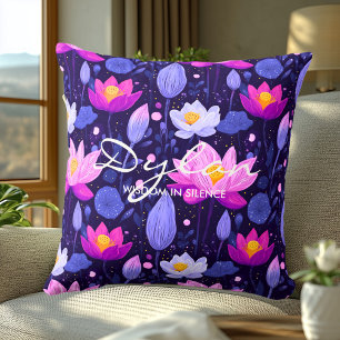 Coussin de bien-être personnalisé et Motif botaniq