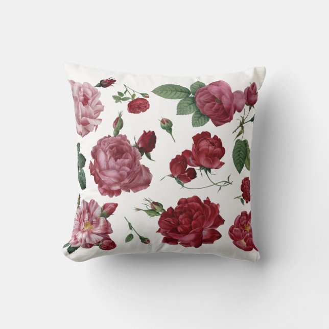 Coussin de blanc de roses (Recto)
