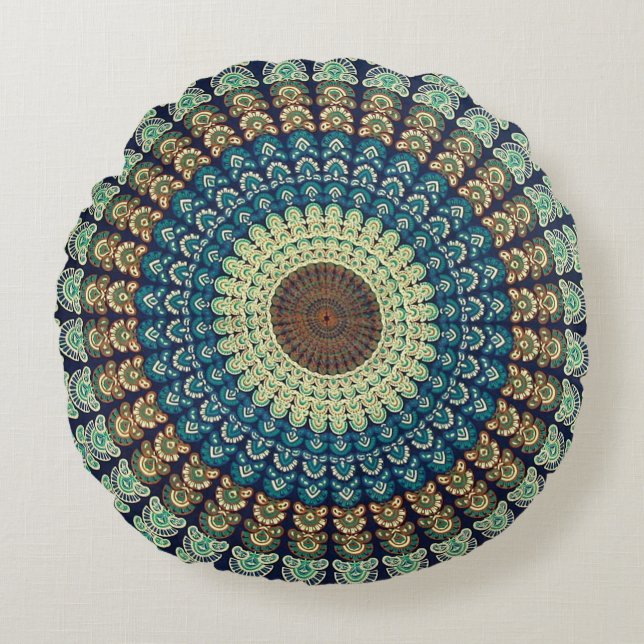 Coussin de Bohème de style (Devant)