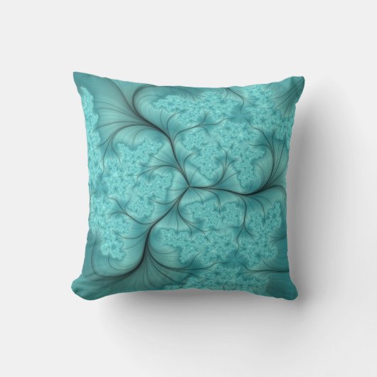 Coussin de bonbons en coton bleu (Recto)