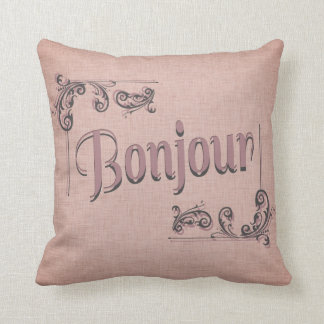 Coussin de Bonjour