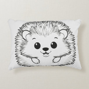 Coussin de bouchons de bascule - Hérisson adorable