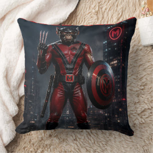 coussin de bouclier de héros munkus/lancer de supe