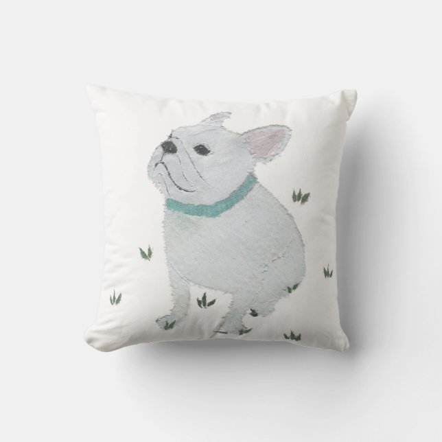 Coussin de bouledogue français (Recto)