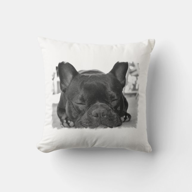 Coussin de bouledogue français (Recto)
