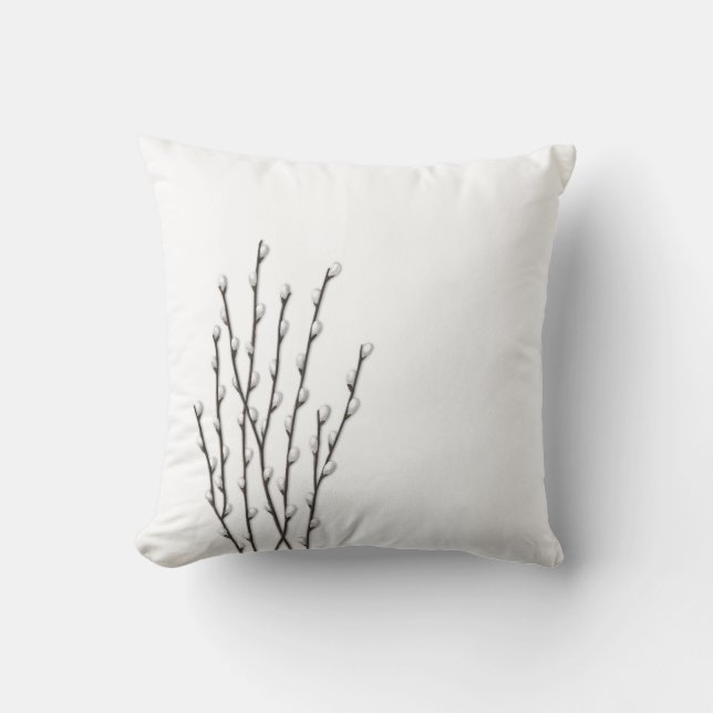 Coussin de branches de Pussywillows (Recto)
