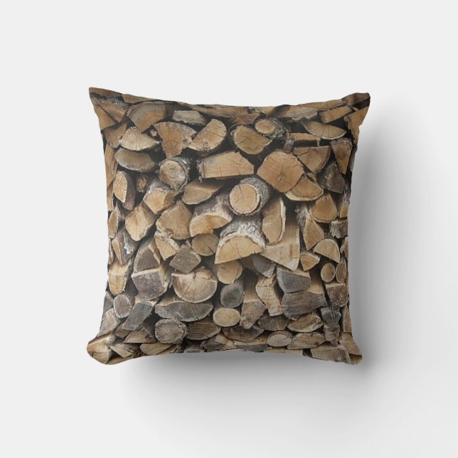 Coussin de cabine de rondin (Recto)