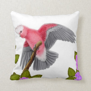 Coussin de cacatoès rose de Galah