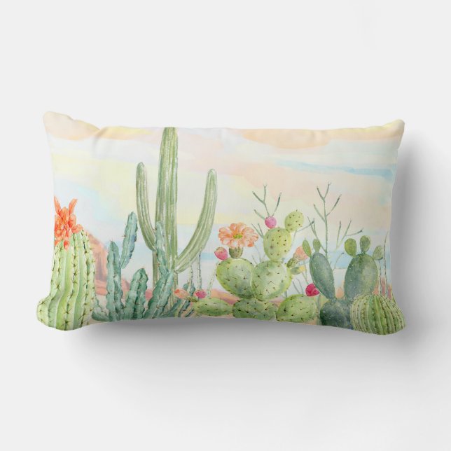 Coussin de cactus de sud-ouest (Recto)