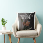 Coussin de cadeau d'anniversaire romantique - Coup (Chaise)