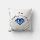 Coussin de cadeaux de saphir et d'anniversaire de (Recto)