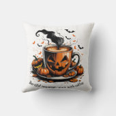 Coussin de café Halloween - Boo-tiful Mornings (Verso)