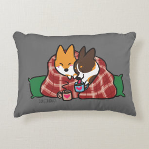 Coussin de câlins de corgi