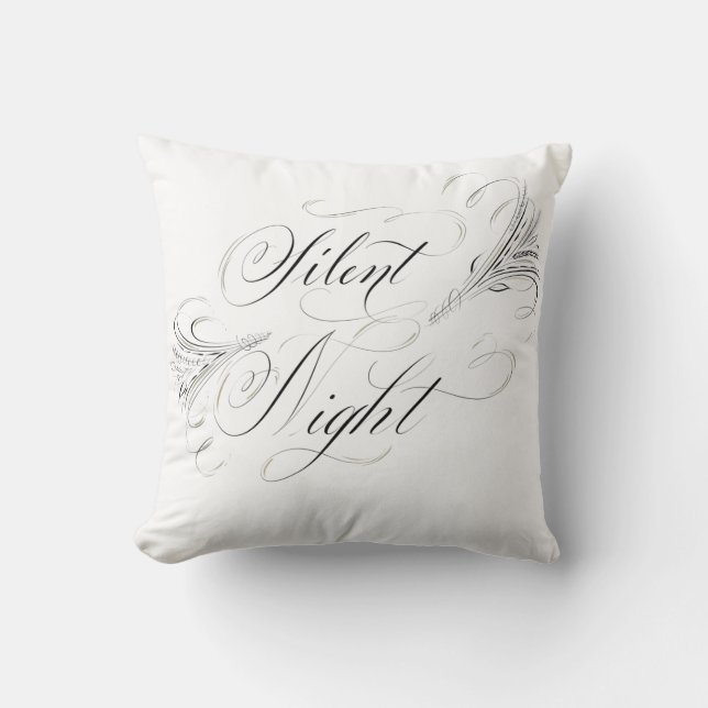 Coussin de calligraphie de la nuit Sainte (Recto)