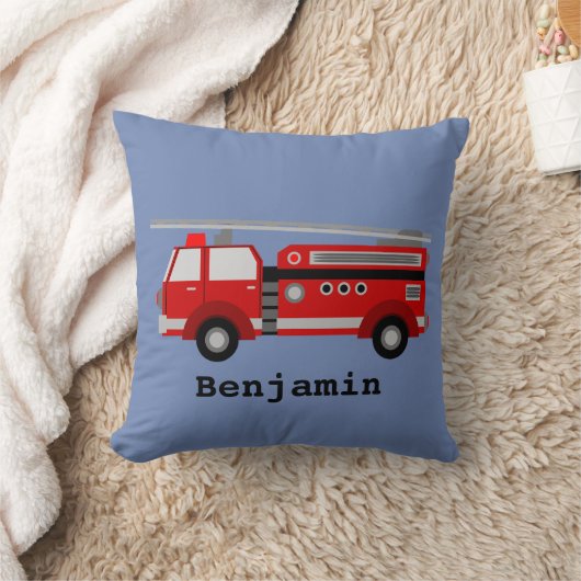 Coussin de camion de pompiers (Couverture)
