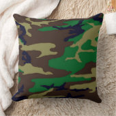 Coussin de Camo Woodland militaire (Couverture)