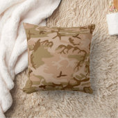 COUSSIN de camp de sable du désert américain (Couverture)