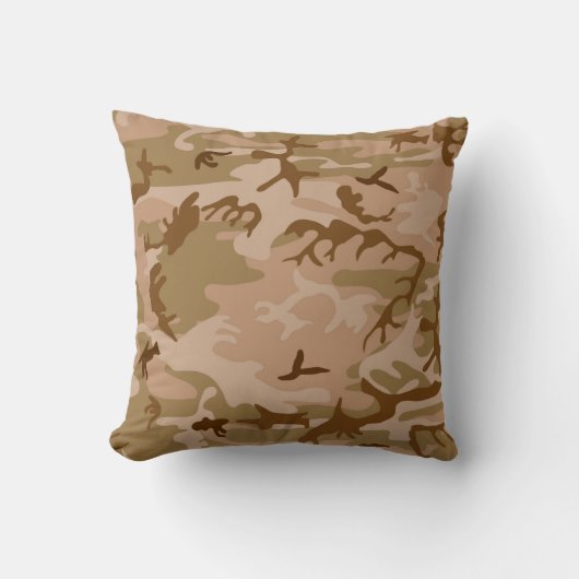 COUSSIN de camp de sable du désert américain (Recto)