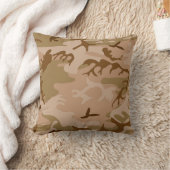 COUSSIN de camp de sable du désert américain (Couverture)