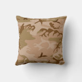 COUSSIN de camp de sable du désert américain (Verso)