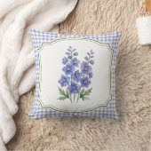 Coussin de campagne à fleurs bleues (Couverture)