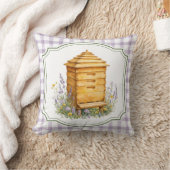 Coussin de campagne à la lavande de la ruche (Couverture)