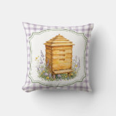 Coussin de campagne à la lavande de la ruche (Recto)