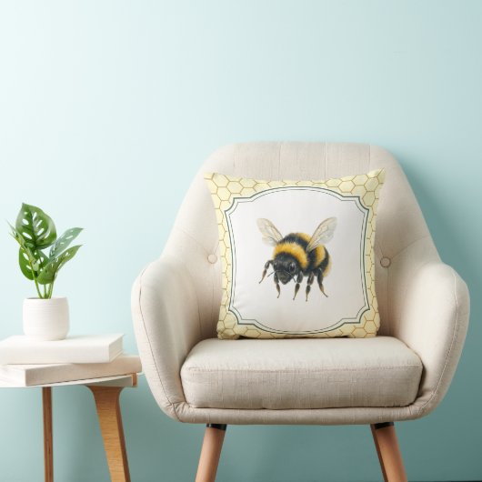 Coussin de Campagne avec Bourdon (Chaise)