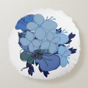 Coussin de canapé bleu
