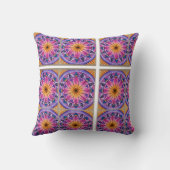 Coussin de canapé coloré inspiré du boho (Verso)
