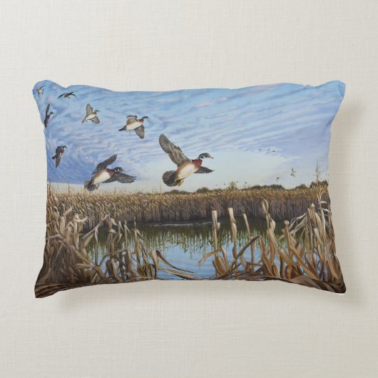Coussin de canard à bois (Devant)