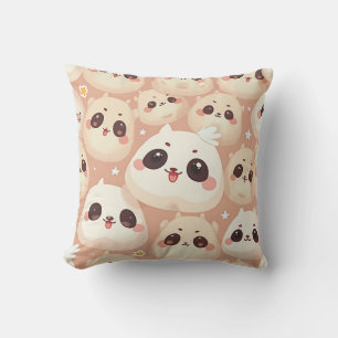 coussin de caractère mignon